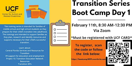 Transition Series Boot Camp Day 1 #3859 tickets