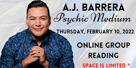 An Evening of Spirit Messages with Psychic Medium A.J. Barrera tickets
