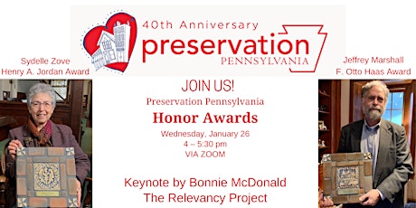 The Future at 40: Preservation Pennsylvania Honor Awards tickets