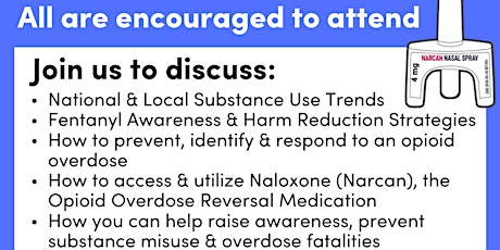 Overdose Prevention & Response Training tickets
