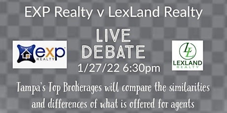 Exp Realty v LexLand Realty LIVE DEBATE entradas