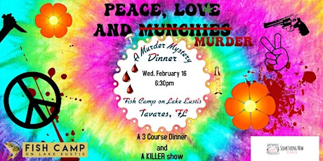 Peace, Love & Murder - an Interactive Murder Mystery Dinner Event tickets