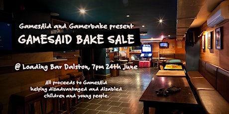 GamesAid and Gamerbake Charity Bake Sale primary image