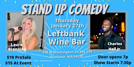 Comedy Night at LeftBank Wine Bar tickets