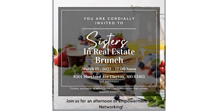Sisters In Real Estate Brunch tickets