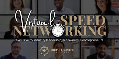 Virtual Speed Networking tickets