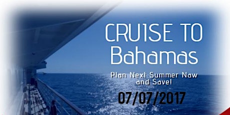 "July Family Cruise Take Over" July 07, 2017 Carnival Cruise Vistory primary image