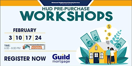 February HUD Pre-Purchase Workshop! tickets