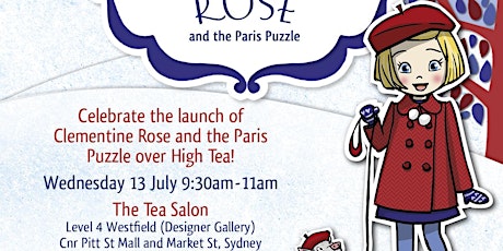 Clementine Rose and the Paris Puzzle High Tea primary image