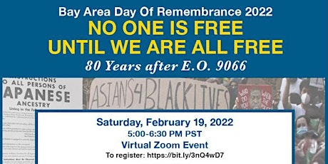 2022 Bay Area Day of Remembrance tickets