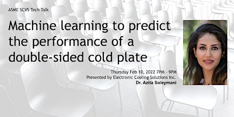 Machine learning to predict the performance of a double-sided cold plate tickets