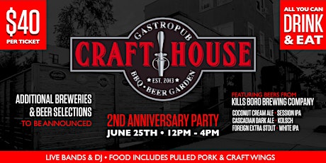 Craft House 2nd Anniversary party primary image