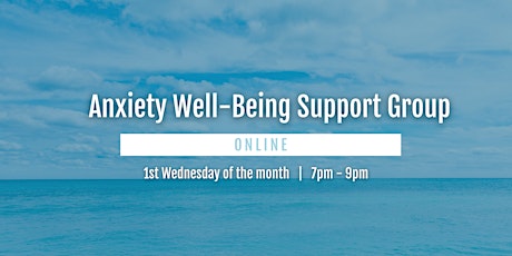 Anxiety Well-Being Online Support Group tickets