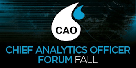 Chief Analytics Officer Forum Fall primary image