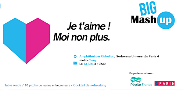 BIG Mash UP - Etat et start-up, je t'aime ! Moi non plus.