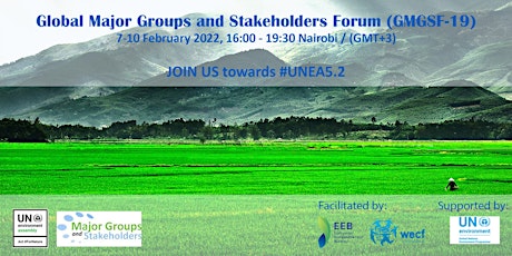 Global Major Groups and Stakeholders Forum  (7 - 10 February 2022) tickets