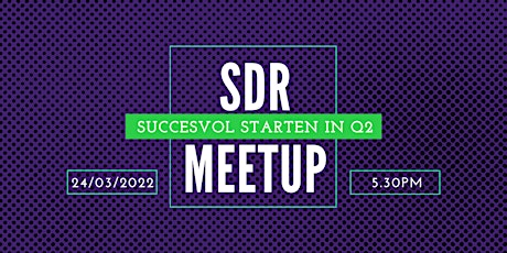 SDR Meetup  ✨ tickets