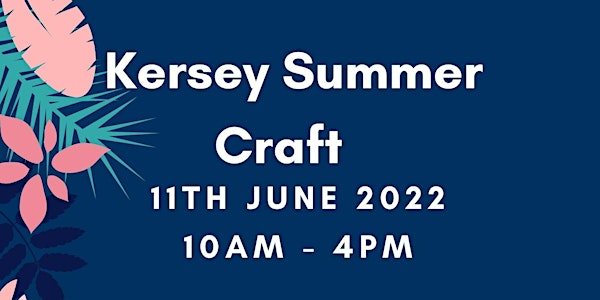 Kersey Church Summer Craft Fair