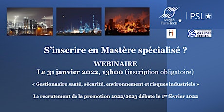 Mastère spécialisé Mines Paris billets
