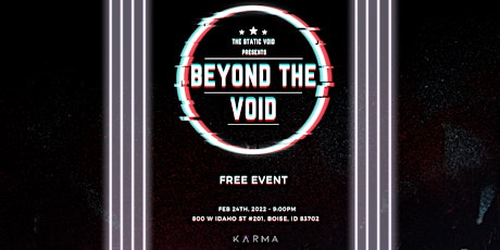 TSV Presents: Beyond The Void at Club Karma tickets