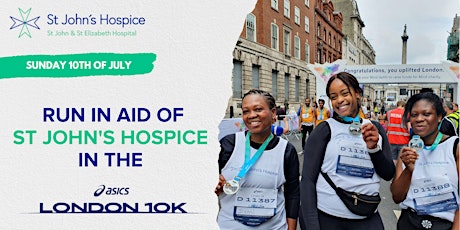ASICS London 10k 2022 - St John's Hospice Charity Places tickets