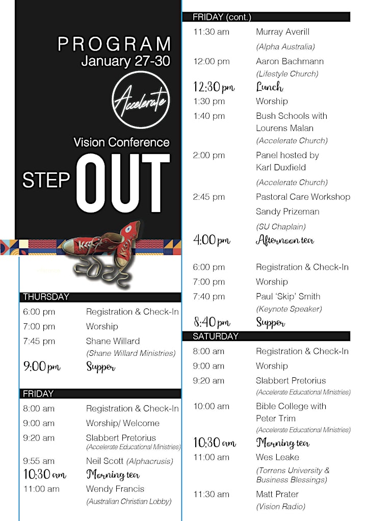Step Out Conference 2022 image