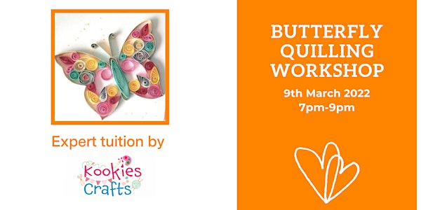 Butterfly Quilling Workshop at Maggie's Southampton