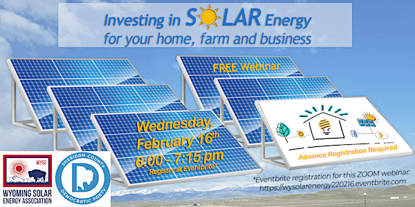 Investing in Solar Energy for your home, farm and business