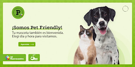 Reserva gratis online de carritos Pet Friendly. entradas