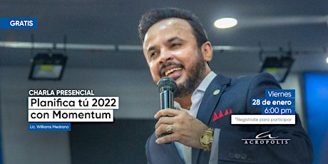 Planifica tu 2022 con Momentum tickets
