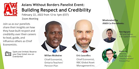 Asians Without Borders Panelist Event:  Building Respect and Credibility primary image