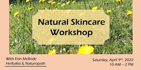 Natural Skincare Workshop