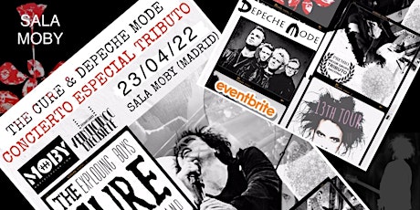 CONCIERTO TRIBUTO A THE CURE Y DEPECHE MODE:MOBY MADRID. THE EXPLODING BOYS