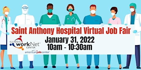 Saint Anthony Hospital Virtual Job Fair tickets