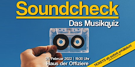 Soundcheck - Das Musikquiz Tickets