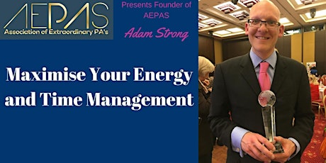 Maximise Your Time and Energy Management primary image