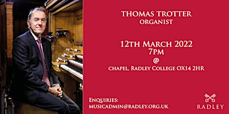 Thomas Trotter Celebrity Opening Organ Recital