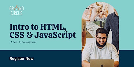 Intro to HTML, CSS, & JavaScript 2-Night Workshop biglietti