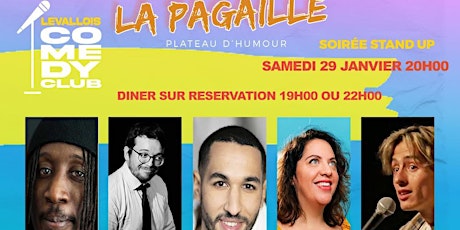 "La Pagaille" du Samedi soir au Levallois Comedy Club billets