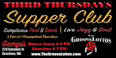 The Supper Club w/ The GroovaLottos tickets