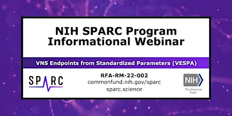 NIH SPARC Program Informational Webinar #2: VESPA Initiative tickets