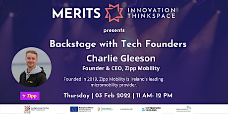 Backstage with Tech Founders tickets