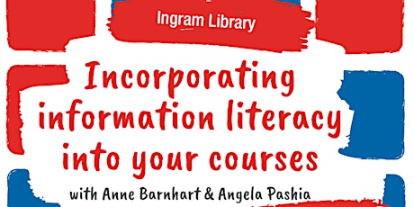 Incorporating information literacy into your courses tickets