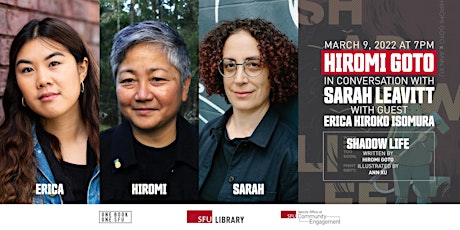 SFU Library's One Book One SFU: Hiromi Goto's Shadow Life primary image