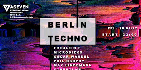 ✯ BERLIN TECHNO ✯ tickets