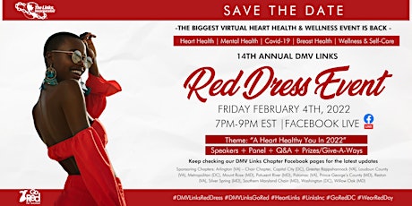 14th Annual  DMV Links Red Dress Event tickets