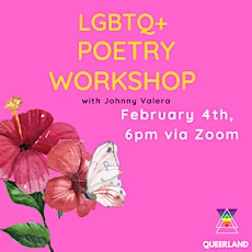 LGBTQ+ Youth (14-24) Poetry Support Group led by MSW Johnny Valera