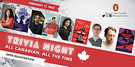 Penguin Teen Canada Zoom Trivia February '22:  All Canadian, All the Time