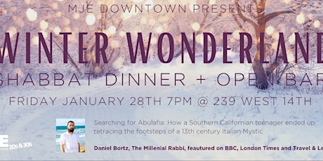 Winter Wonderland: A Friday Night Shabbat Experience tickets