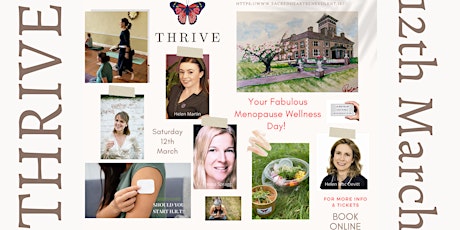 THRIVE - Your Fabulous Menopause Wellness Day tickets